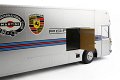 Mercedes O 317 renntransporter Porsche Martini Racing - Schuco 1.18 (18)